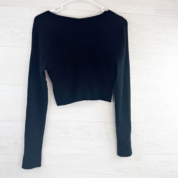 Favorite Daughter Darcy Cashmere Blend Cropped Cardigan Sweater - Picture 5 of 8